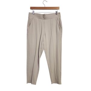 ATHLETA Venice pintuck pants travel wear pant in oat size S‎